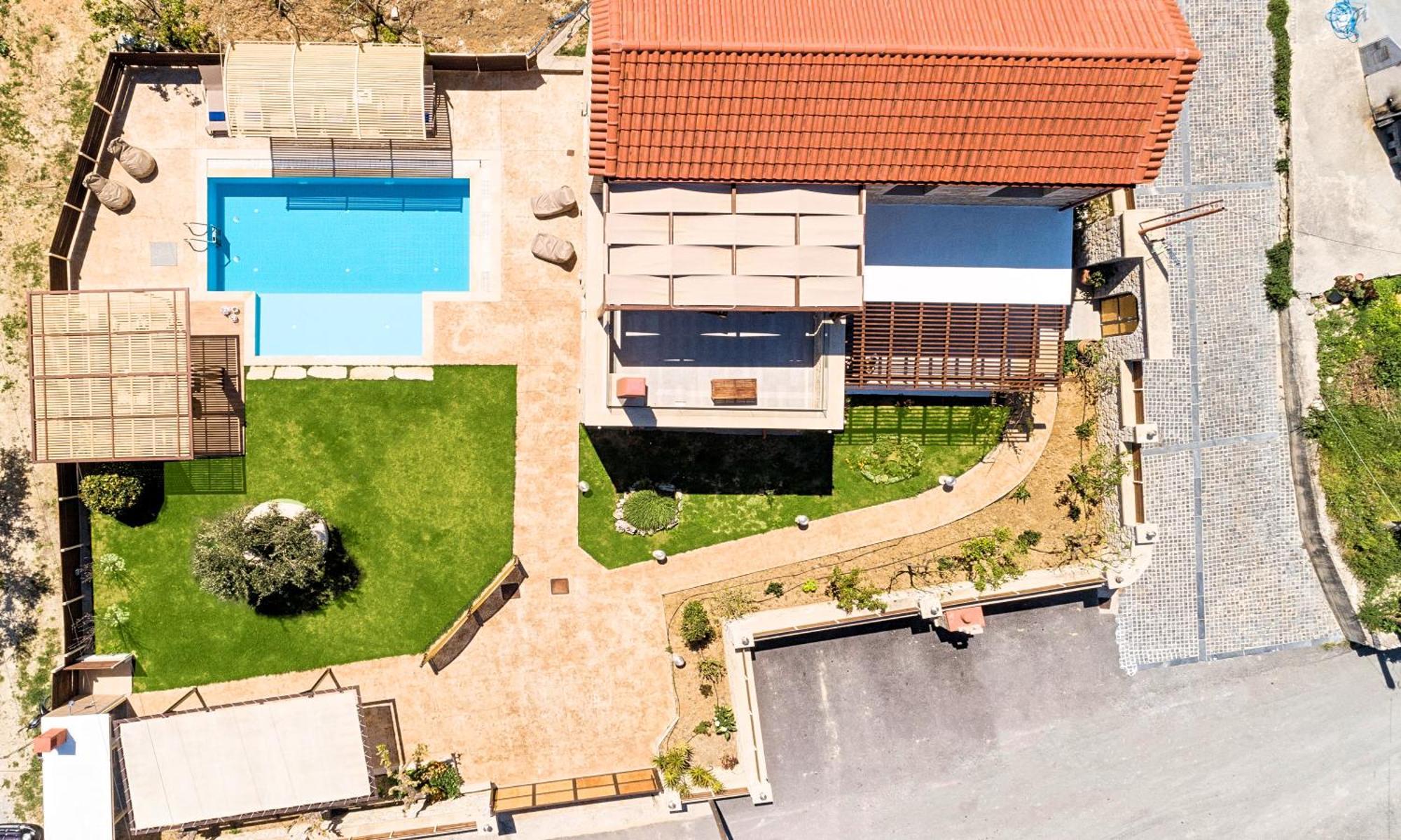 Cretan Sunrise Villa Heated Pool Dhimitroulianá Esterno foto