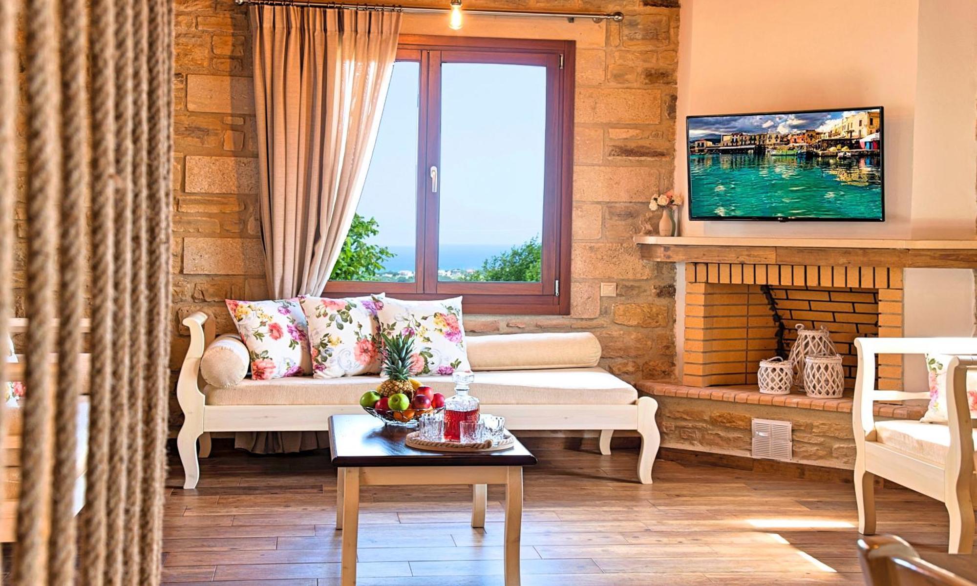 Cretan Sunrise Villa Heated Pool Dhimitroulianá Esterno foto